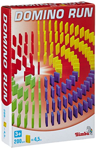 Simba 106065644 - Games & More Domino Run 200 Steine