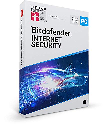 Bitdefender Internet Security 2020 - 3 PC | 1 Jahr / 365 Tage (Windows) - Aktivierungscode & Installationsanleitung (bumps packaged)