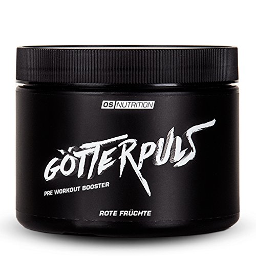 Pre Workout Booster Götterpuls – OS NUTRITION Rote Früchte 308g – made in Germany