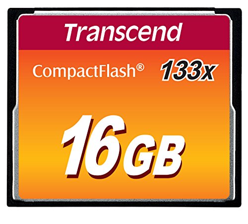 Transcend 16GB CompactFlash CF Card 133x MLC Chip