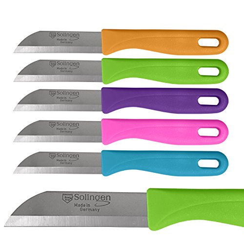 5 Stück Solingen Küchenmesser Obstmesser Schälmesser Alzweckmesser Küche Messer