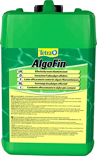 Tetra Pond AlgoFin (zur effektiven und sicheren Vernichtung von hartnäckigen Fadenalgen und anderen Algen im Gartenteich), 3 Liter Flasche