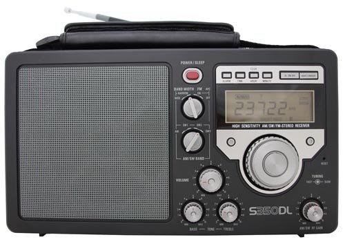 Lextronix S350 DeLuxe Radio für UKW/MW/Kurzwelle - Schwarz