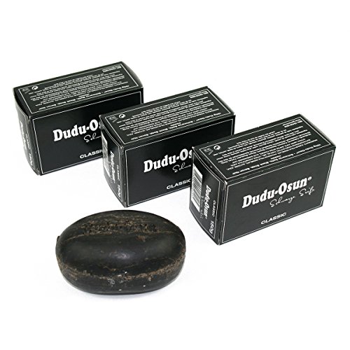 3er Pack Dudu Osun - Schwarze Seife aus Afrika Original Black Soap 3x150g
