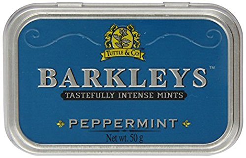 Barkleys Peppermint Pfefferminz-Pastillen 6 x 50g