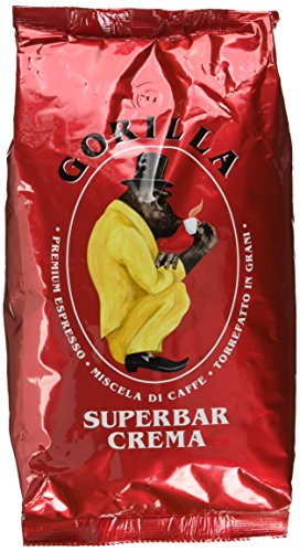 Joerges Espresso Gorilla Super Bar Crema , 1er Pack (1 x 1 kg)
