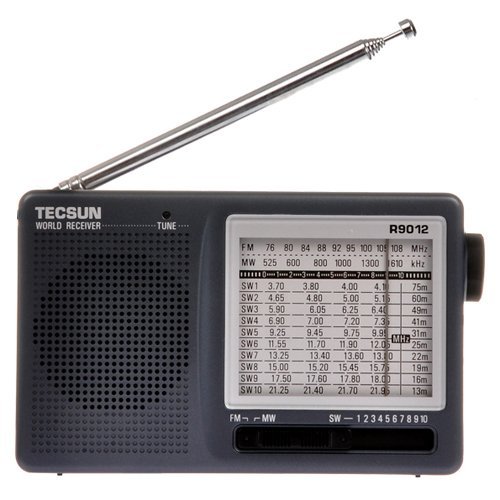 Tecsun R-9012 AM/FM/SW 12 Bands Shortwave Radio Receiver (TECSUN R-9012)
