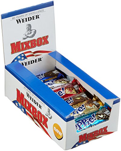 Weider YIPPIE! Bar, Mix-Box, 1er Pack (12x 70g Riegel)