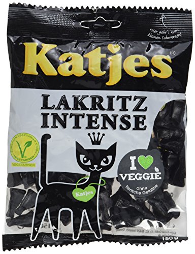 Katjes Lakritz Intense, 10er Pack (10 x 150 g)