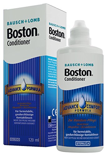 Bausch & Lomb Boston Conditioner, Kontaktlinsen Aufbewahrungslösung, 1er Pack (1 x 120 ml)