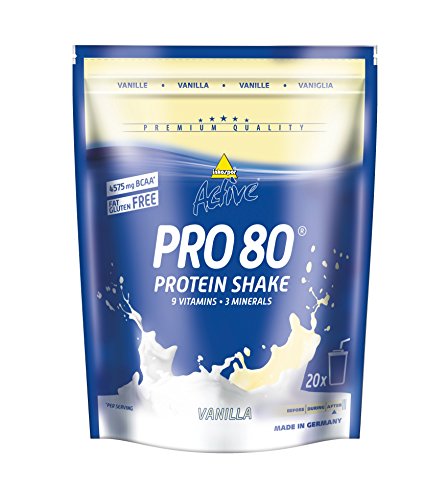 Inkospor Active Pro 80 Protein Shake, Vanille, 500g Beutel