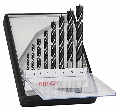 Bosch Pro 8tlg. Robust Line Holzspiralbohrer-Set