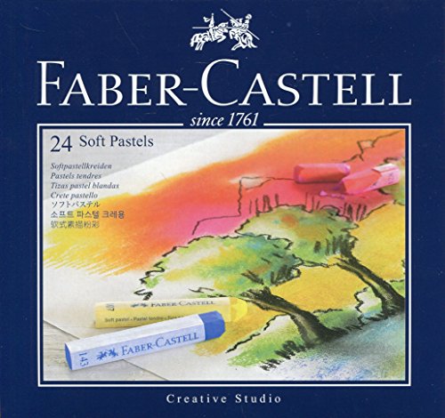 Faber-Castell 128324 - Softpastellkreide studio quality, 24er Etui