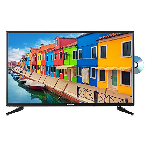MEDION E13217 80 cm (31,5 Zoll) Fernseher (HD Triple Tuner, DVB-T2 HD, integrierter DVD-Player, CI+, Mediaplayer)