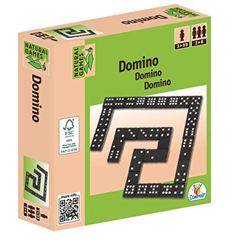Natural Games Holz Domino, 55 Steine, FSC
