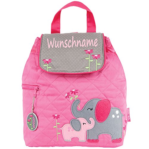 Rucksack Kindergartentasche mit Namen bedruckt Motiv Elefant