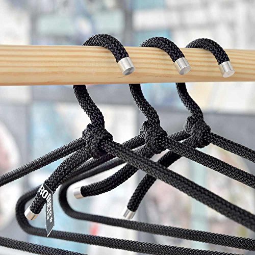 Peppermint Products Loop Hanger | 3er Kleiderbügel-Set aus Seil