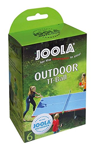 JOOLA TT-Ball Outdoor, Weiß, 40 mm, 42181