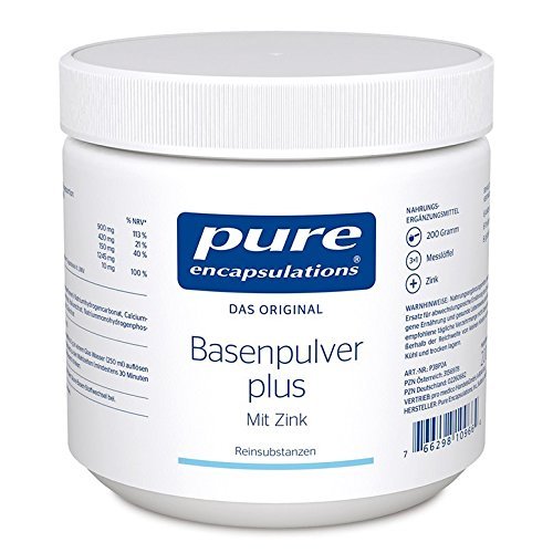 PURE 365 Basenpulver plus 200g pure encapsulations