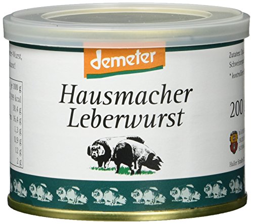 Bio Fit Hausmacher Leberwurst, 6er Pack (6 x 200 g)
