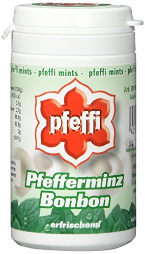 Pfeffi Pfefferminzbonbon Drops Dose 5er, 1er Pack (1 x 250 g)