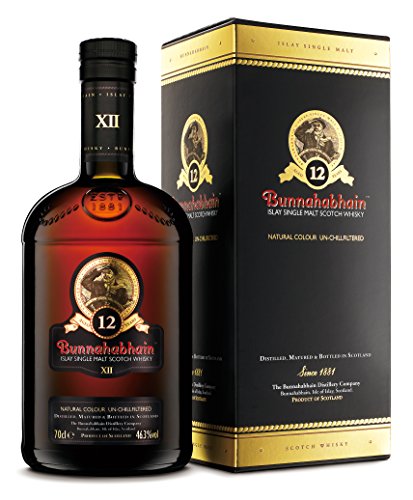 Bunnahabhain Islay Single Malt Scotch Whisky 12 Jahre (1 x 0.7 l)