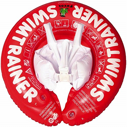 Freds Swim Academy 10110 - Schwimmtrainer Classic, 3 Monate bis ca. 4 Jahre, rot