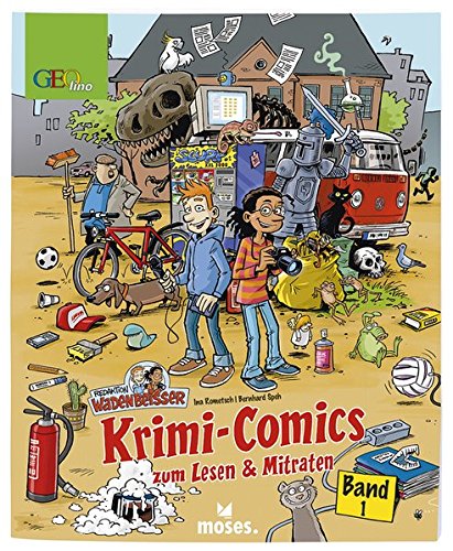 Redaktion Wadenbeißer: Krimi-Comics zum Lesen & Mitraten