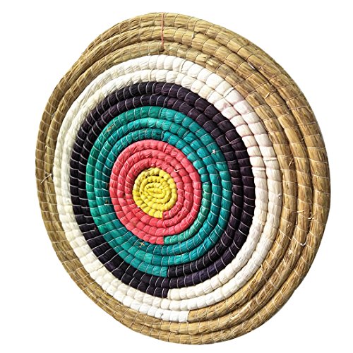 Tophunt Zielscheibe 50x50 cm Traditionelles Festes Bogen-Bogenschießen-Ziel für im Freiensport-Bogenschießen-Bogen und Schießdart