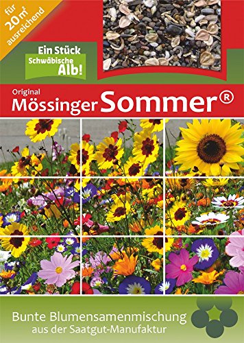 Blumenmischung Original Mössinger Sommer für 20 m² von Saatgut-Manufaktur