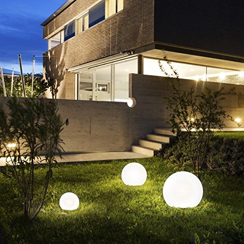 Kugelleuchte Kugellampe aussen garten Leuchtkugel Gartenlampe 30, 45, 60 cm Lichtkugel (Ø 60 cm)