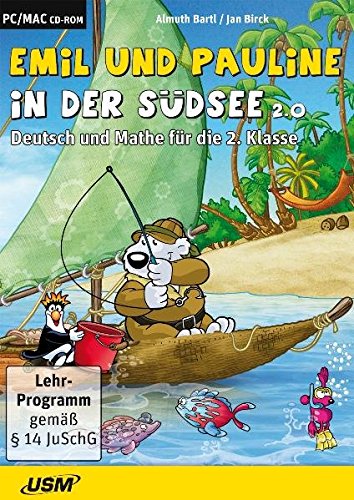 Emil und Pauline in der Südsee 2.0 - Deutsch und Mathe für die 2. Klasse (CD-ROM)