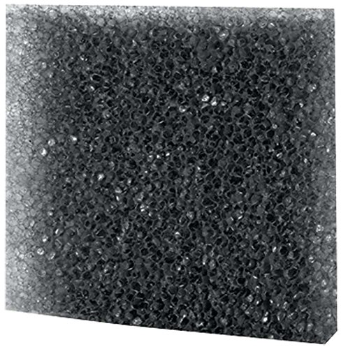 Hobby 20481 Filterschaum, schwarz grob, 50 x 50 x 5 cm, ppi 10