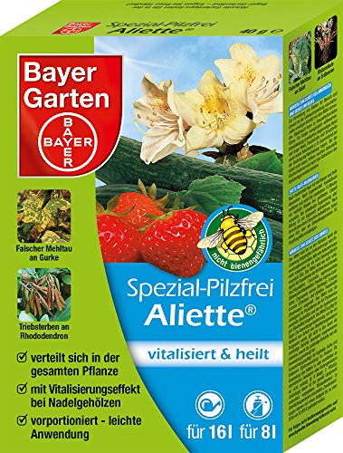 Bayer Garten 5454114 Spezial-Pilzfrei Aliette Pilzbekämpfung, Braun, 40 g
