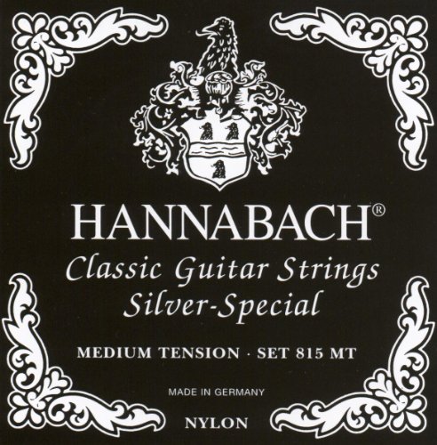 Hannabach  Klassikgitarrensaiten Serie 815 Medium Tension Silver Special - Satz