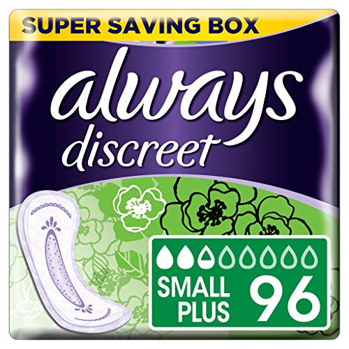 Always Discreet Inkontinenzeinlagen Small Plus, 6 x 16 Stück