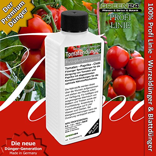 Tomatendünger Paprika Dünger Chilli düngen, Premium Flüssigdünger aus der Profi Linie